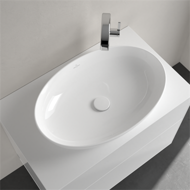 Villeroy & Boch Artis pultra ültethető mosdó CeramicPlus felülettel 61x41 cm