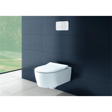 Villeroy  Avento perem nélküli fali wc, CeramicPlus, Slimseat  ülőkével kombi pack