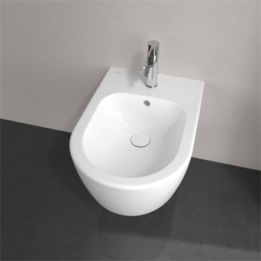 Villeroy & Boch Avento fali bidé túlfolyóval 53x37x21 cm