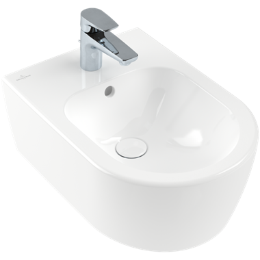 Villeroy & Boch Avento fali bidé túlfolyóval 53x37x21 cm
