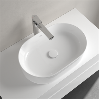 Villeroy & Boch Collaro pultra ültethető mosdó CeramicPlus felülettel 56x36 cm