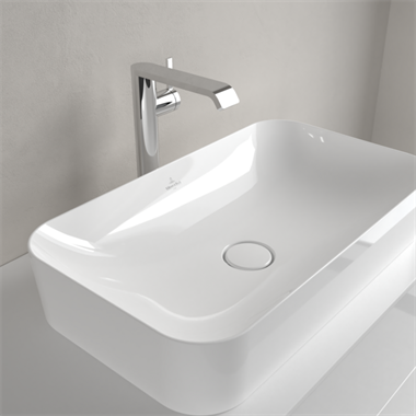 Villeroy & Boch Finon pultra ültethető mosdó CeramicPlus felülettel 65x35 cm