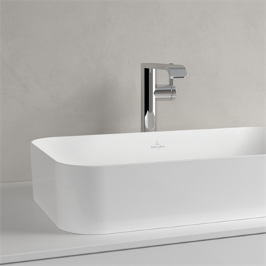 Villeroy & Boch Finon pultra ültethető mosdó CeramicPlus felülettel 65x35 cm