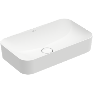 Villeroy & Boch Finon pultra ültethető mosdó CeramicPlus felülettel 65x35 cm