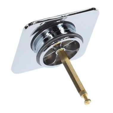 Villeroy & Boch lefolyódugó fedél,króm, Sqaro E kádhoz