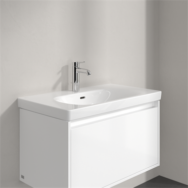 Villeroy Skyla beépíthető mosdó 80x46x16 mm, fehér, túlfolyóval