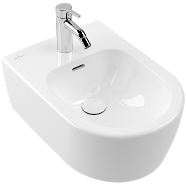 Villeroy Skyla bidé 37x53 cm, fehér, CeramicPlus felülettel
