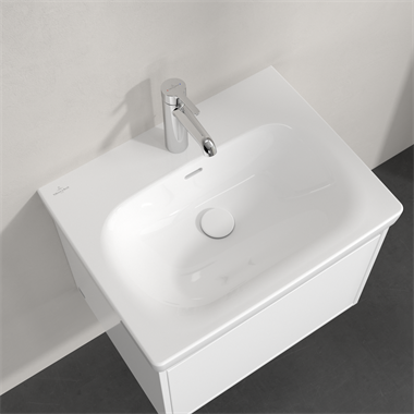 Villeroy Skyla mosdó 60x46x16,3 cm,fehér túlfolyóval 1csaplyukkal