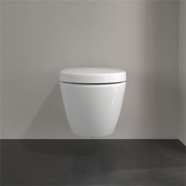 Villeroy & Boch Subwayfali WC mélyöblítésű  CeramicPlus felülettel 48x35,5x36 cm