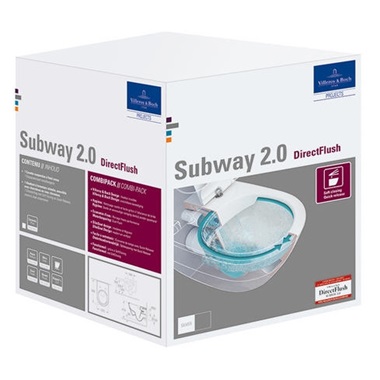 Villeroy & Boch Subway 2.0 kombipack WC szett