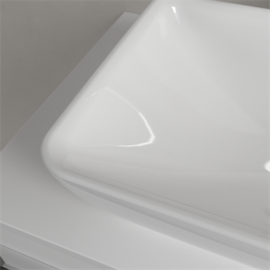 Villeroy & Boch Venticello félig pultra ültethető mosdó CeramicPlus felülettel 55x36 cm