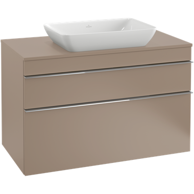 Villeroy & Boch Venticello félig pultra ültethető mosdó CeramicPlus felülettel 55x36 cm