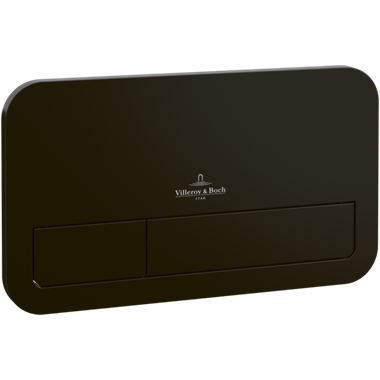 Villeroy & Boch ViConnect nyomólap 200S, Dual flush, matt fekete