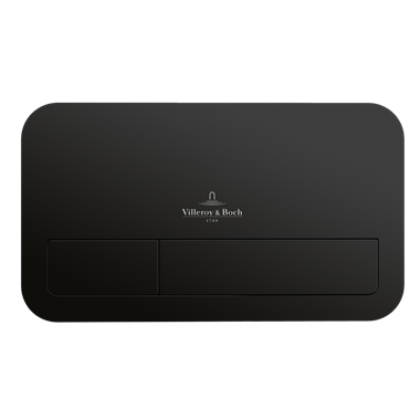 Villeroy & Boch ViConnect nyomólap 200S, Dual flush, matt fekete