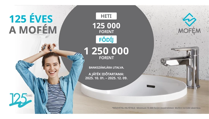 Vásárolj, regisztrálj, nyerj a MOFÉM-mel!