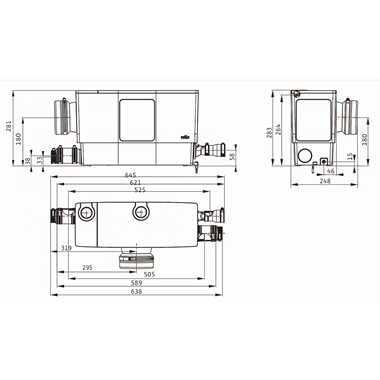 Wilo DrainLift MINI5-XS/WC-EF átemelőtelep